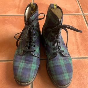 Plaid Doc Martens
